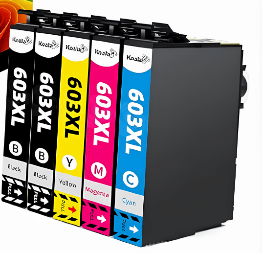 mycartouches Pack B/C/M/Y Cartouche D'encre Epson (ETOILE DE MER ) 603 XL Pack de 5 Cartouches Epson 603 Compatibles