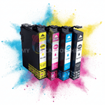mycartouches Pack B/C/M/Y Cartouche D'encre  Epson  ( FRAISE ) 29 XL Pack de 4 Cartouches Epson 29 Compatibles
