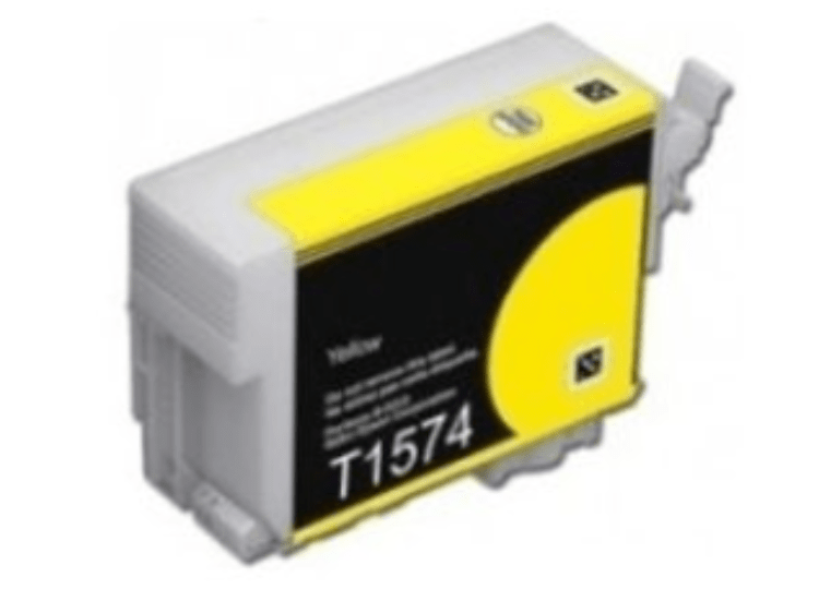 mycartouches Jet d'encre Yellow / 25.9 ML / C13T15754010 / T 1574 Cartouche d'encre Epson ( Tortue ) 1574 xl Yellow Epson T 1574 Compatible