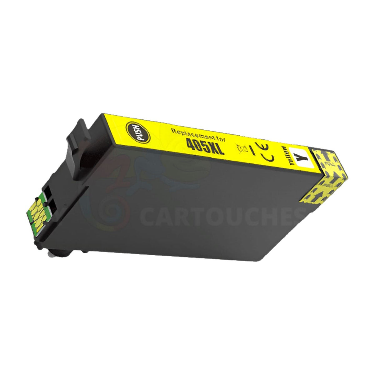 mycartouches Jet d'encre Yellow / 1 100 Pages / 405 XL Cartouche D'encre Epson ( VALISE ) 405 XL Yellow  Epson ( C13T05H44010 ) Compatible