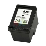 mycartouches ads Jet d'encre Black / 600 PAGES / 20 ML / H62BK  Cartouche D'encre HP 62 XL Black  Compatible