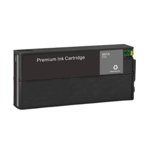 mycartouches Jet d'encre Black / 375 ML / 20000 pages / C8H991XLB /  M0K02AE Cartouche d'encre HP 991 XL Black HP 991 Compatible