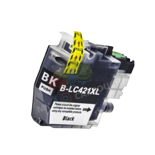 MyCartouches Jet d'encre Black / 500 Pages / LC421XLB Cartouche d'encre Pour Brother LC-421 XL Noir  LC-421 Brother Compatible