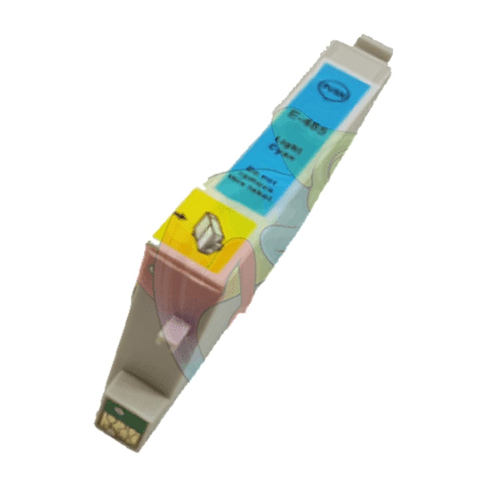 mycartouches Jet d'encre LIGHT CYAN / 400 PAGES / E0485LC : C13T04854010 Cartouche Epson 0485 Light Cyan: Stylus Photo R200, R300, RX500