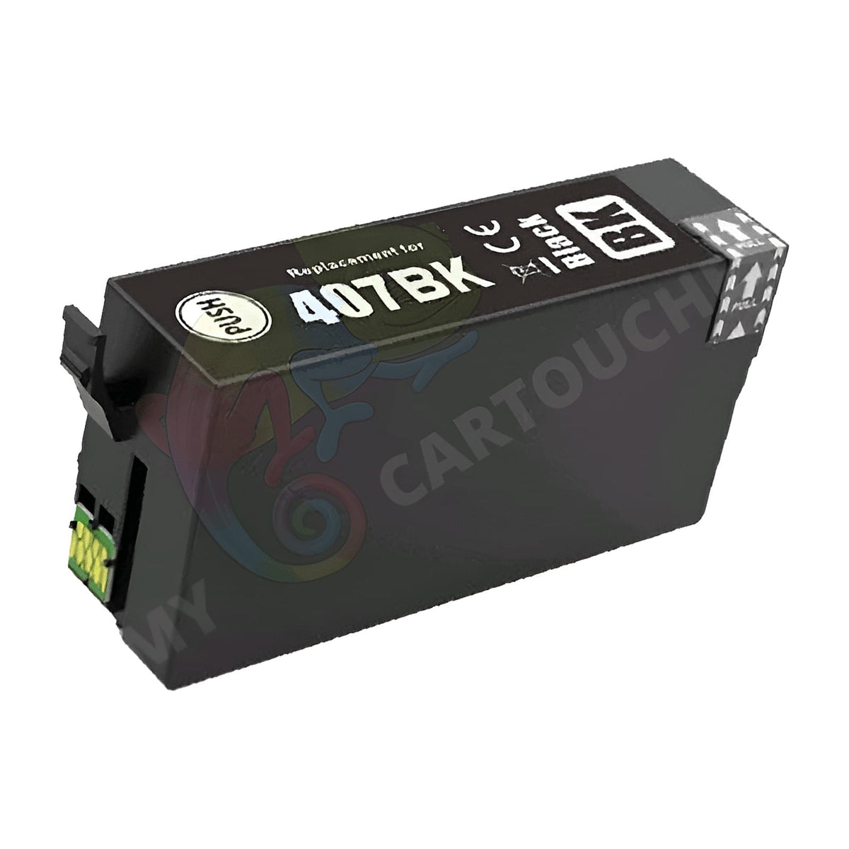 MyCartouches Jet d'encre Black / 50ML / 407 Cartouche Epson 407 Noir: WorkForce Pro WF-4745 DTWF