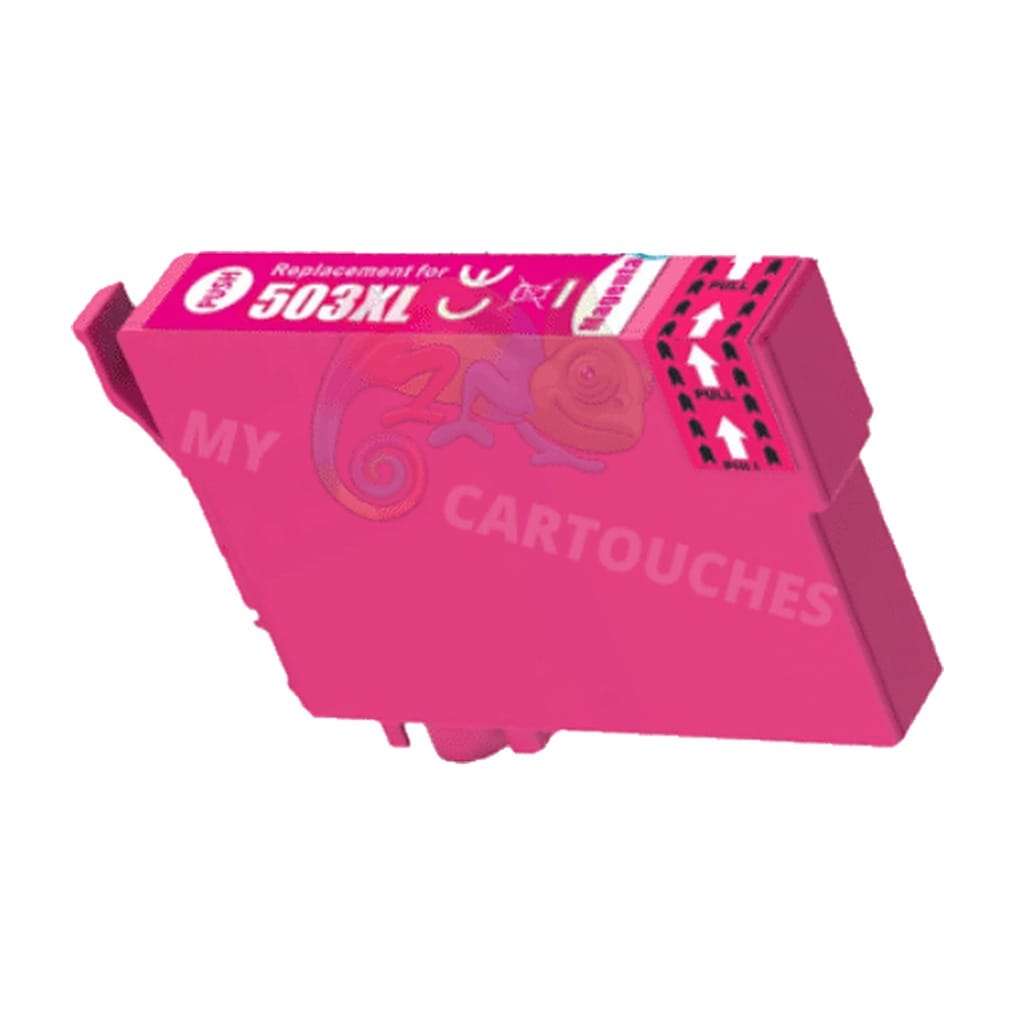 mycartouches Jet d'encre Magenta / 12 ML / 600 Pages / 503xl Cartouche Epson 503 XL Magenta Piments: XP-5200, WF-2960