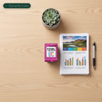 mycartouches ads Jet d'encre C/M/Y / C8H123CLXLV2 /  F6V18AE / 500 pages Cartouche HP 123 XL Couleur — DeskJet 2130, 2620, OfficeJet 3830