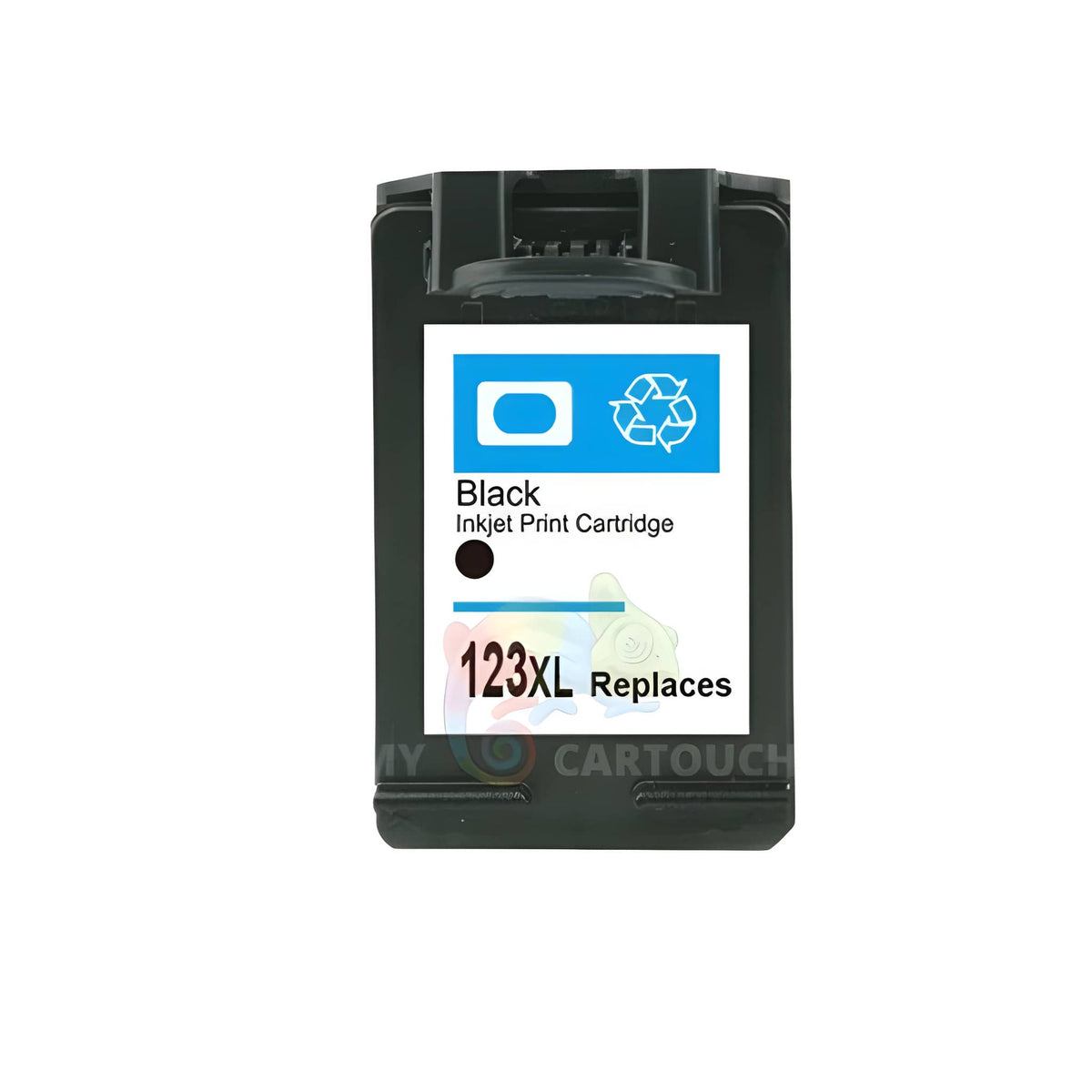 mycartouches ads Jet d'encre Black / 22 ML / 700 pages / C8H123BXLV2 /  F6V19AE Cartouche HP 123 XL Noir — DeskJet 2130, 2620, OfficeJet 3830