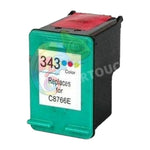 mycartouches ads Jet d'encre C/M/Y / 330 PAGES / 21 ML / H343 Cartouche HP 343 Couleur — DeskJet 460, DeskJet 5700