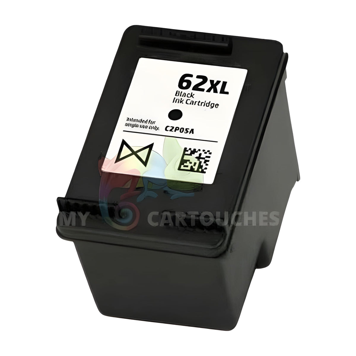 mycartouches ads Jet d'encre Black / 600 PAGES / 20 ML / H62BK  Cartouche HP 62 XL Noir — DeskJet Ink Advantage 5645, Envy 5540