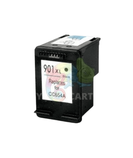 mycartouches ads Jet d'encre Black / 700 PAGES / 19 ML / H901BK Cartouche HP 901 XL Black Remanufacturée