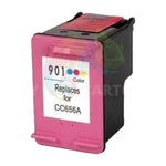 mycartouches ads Jet d'encre C/M/Y / 350 PAGES / 18 ML / H901CL Cartouche HP 901 XL Couleur — OfficeJet 4500, J4580, J4680