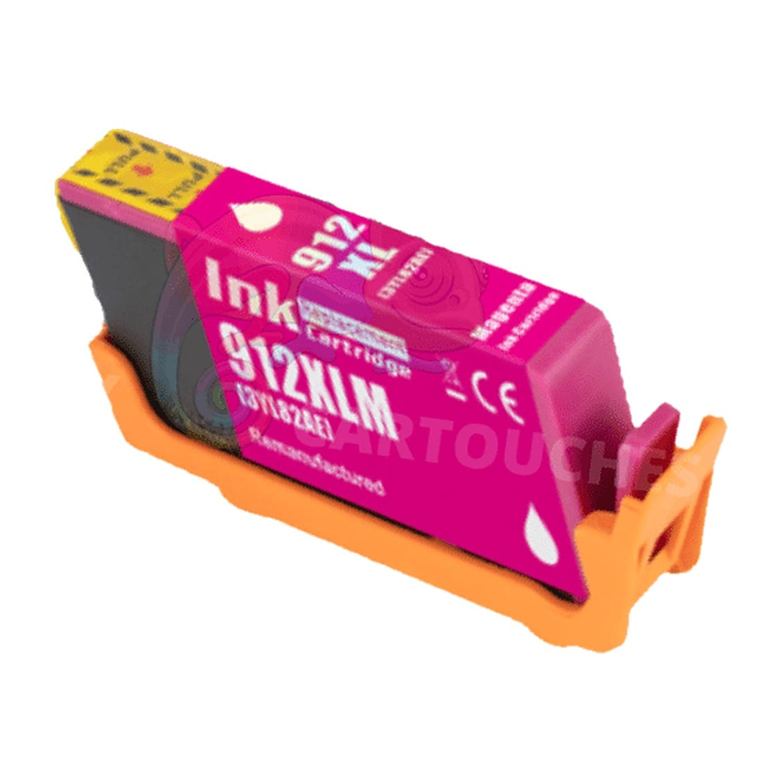 MyCartouches Jet d'encre Magenta / 825 Pages / 3YL82AE Cartouche HP 912XL Magenta: OfficeJet Pro 8022, 8024