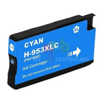 mycartouches ads Jet d'encre Cyan / 1800 PAGES / 20 ML) / H953C Cartouche HP 953 XL Cyan — OfficeJet Pro 8210, OfficeJet Pro 8710