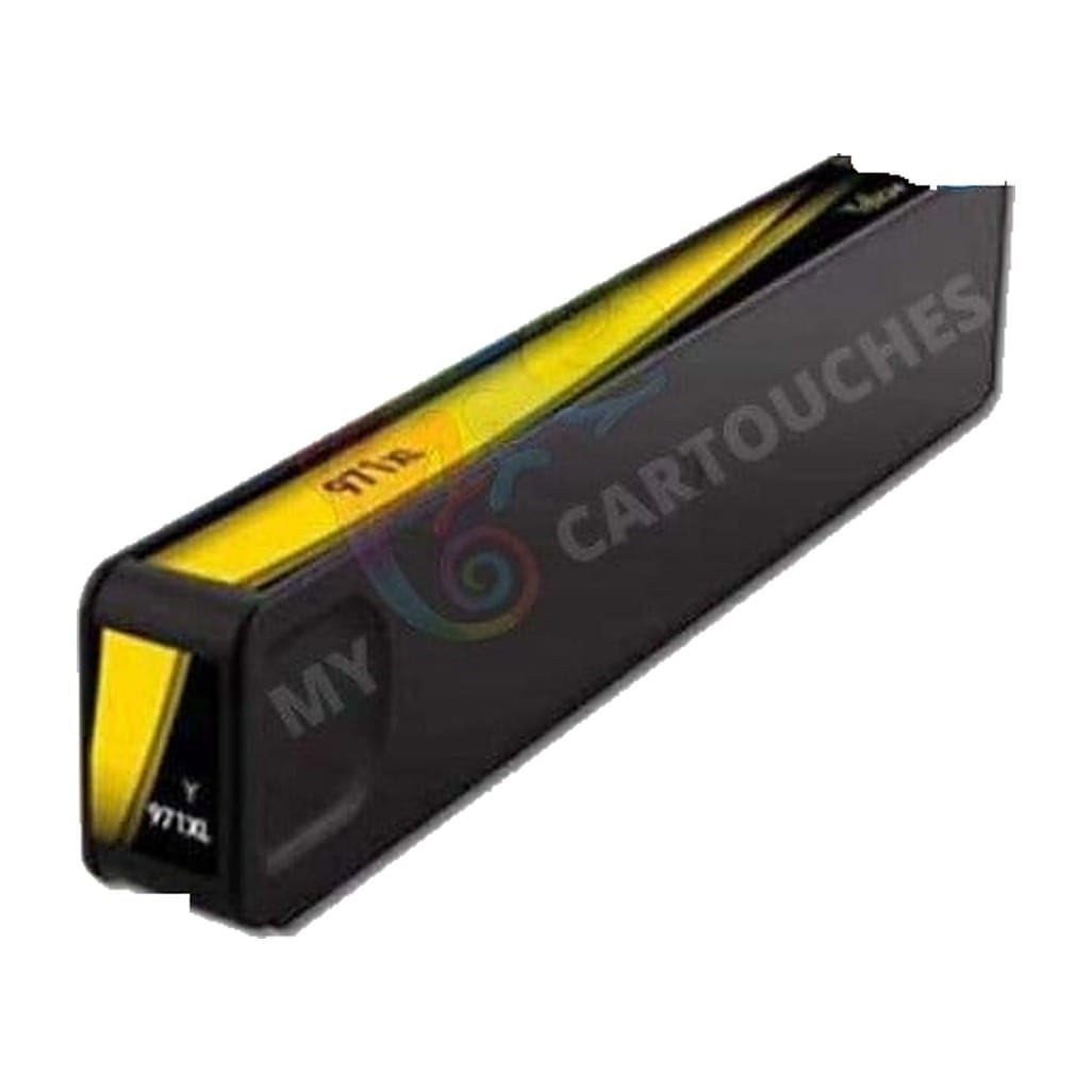 mycartouches ads Jet d'encre Yellow / 110 ML / 6600 pages / C8H971XLY /  CN628AE Cartouche HP 971 XL Jaune: OfficeJet Pro X451dw, X476dw, X551dw