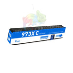 mycartouches ads Jet d'encre Cyan / 110 ML / 7000 pages / C8H973XLC / F6T81AE Cartouche HP 973 XL Cyan F6T81AE: PageWide Pro 452dw, 477dw