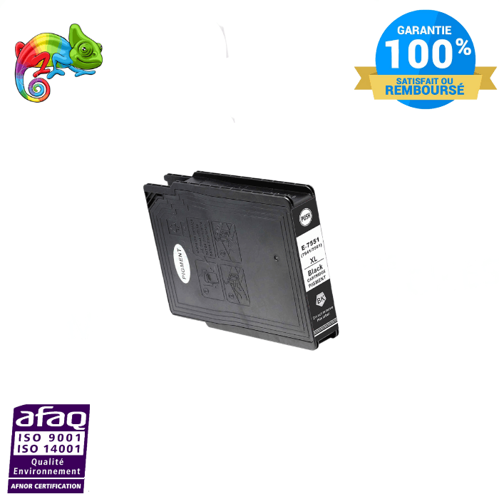 My Cartouches Jet d'encre Black / Standard / COMP-T7551-NOIR Cartouche Jet d'encre Équivalent Epson T7551