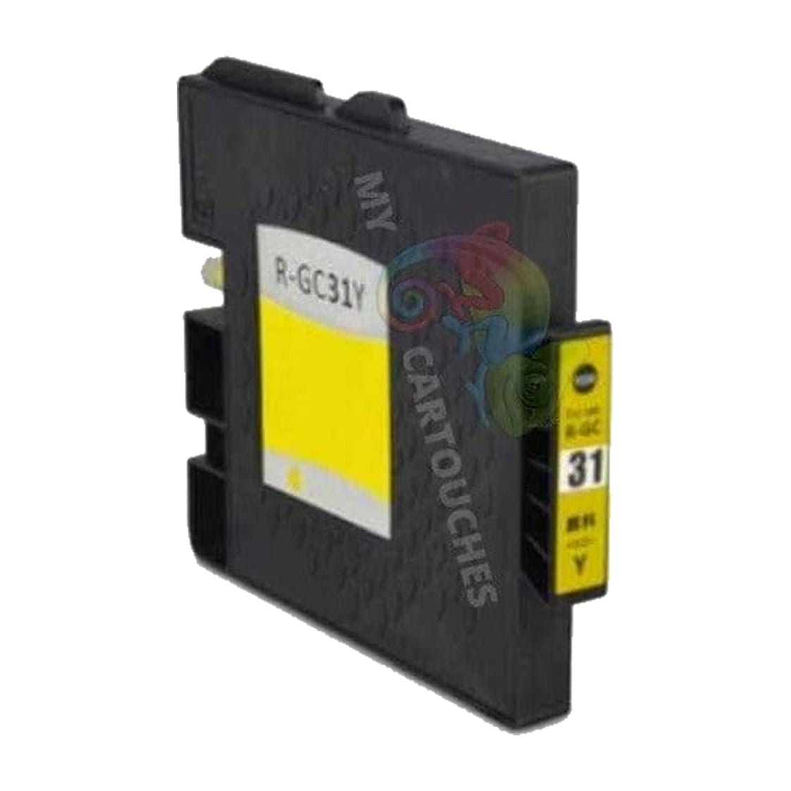 mycartouches Jet d'encre Yellow / 27 ML / 1920 pages / 405691 Cartouche Ricoh GC-31 Jaune GC31Y: Ricoh GX E 2600, GX E 3300 N