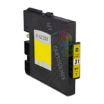 mycartouches Jet d'encre Yellow / 27 ML / 1920 pages / 405691 Cartouche Ricoh GC-31 Jaune GC31Y: Ricoh GX E 2600, GX E 3300 N
