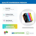 mycartouches ads Pack B/C/M/Y Cartouches D'encre  HP 364 Pack de 4 Cartouches HP 364 XL Compatibles