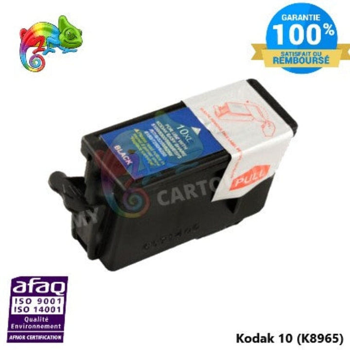 mycartouches Jet d'encre Cartouches d'encre pour KODAK 10 Noir (K8965) Compatible