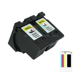 mycartouches Pack C/M/Y Compatible Canon PG-540XL / CL-541XL - Pack Noir et couleurs - Niveau d'encre