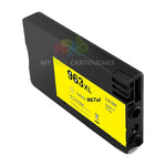 mycartouches ads Jet d'encre Yellow / 25.5 ML /1600 pages / H963XL/967XL / 3JA29AE Compatible HP 963/967 XL - Yellow - Niveau d'encre