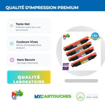 mycartouches Pack B/C/M/Y HP 126 A - Pack De 4 Toners CE310A/11A/12A/13A HP Compatibles