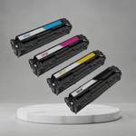 mycartouches Pack B/C/M/Y HP 131A - Pack 4 Toners HP Compatibles Pour CF210X/11A/12A/13A