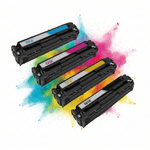 mycartouches Pack B/C/M/Y HP 131A - Pack 4 Toners HP Compatibles Pour CF210X/11A/12A/13A