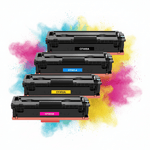mycartouches Pack B/C/M/Y HP 201A - Pack De 4 Toners HP compatible