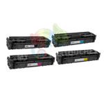 mycartouches ads Toner/Laser B/C/M/Y / Black:2800 Pages/Couleur:2 300 Pages / CF400X HP 201X - Pack De 4 Toners Pour HP CF400X/01X/02X/03X Compatibles B/C/M/Y