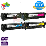 mycartouches Pack B/C/M/Y Hp 304A - Pack De 4 Toners CC530A/31A/32A/33A Compatibles HP