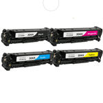 mycartouches Pack B/C/M/Y Hp 304A - Pack De 4 Toners CC530A/31A/32A/33A Compatibles HP