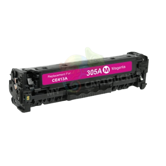 mycartouches Toner/Laser Magenta / 2600 / LHCE413A Hp 305A Magenta - Toner  HP CE413A Magenta Compatible