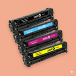 mycartouches Pack B/C/M/Y Hp 305A - Pack 4 Toners HP CE410X/11A/12A/13A  Compatibles