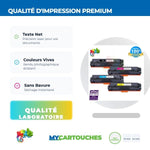 mycartouches ads Pack B/C/M/Y Hp 312A - Pack De 4 Toners CF380X/81A/82A/83A Compatibles HP