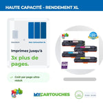 mycartouches ads Pack B/C/M/Y Hp 312A - Pack De 4 Toners CF380X/81A/82A/83A Compatibles HP