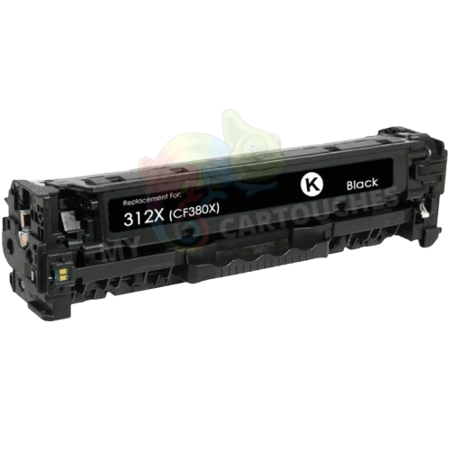 mycartouches Toner/Laser Black / 4400 / LHCF380X HP 312A - Toner HP CF380X Black Compatible