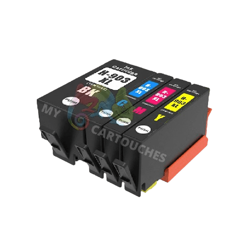 mycartouches ads Jet d'encre HP 903 XL - Pack de 4 cartouche HP 903 XL Compatibles