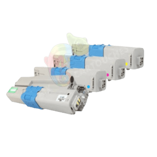 mycartouches Pack B/C/M/Y OKI C510 - Pack De 4 Toners Compatibles Pour Oki C510