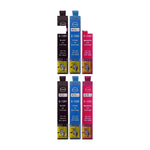 mycartouches Pack B/C/M/Y Pack 10 Cartouches Epson T1285 Noir Cyan Magenta Jaune — Stylus SX125, SX130