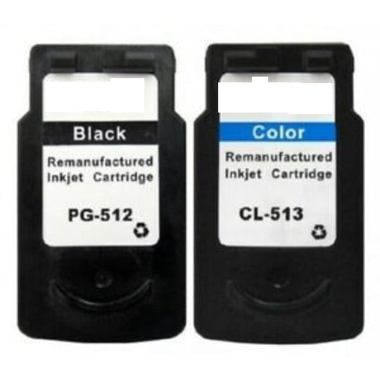 mycartouches ads Pack C/M/Y Pack 2 Cartouches Canon PG-512 CL-513: PIXMA MP240, MP280, MX410