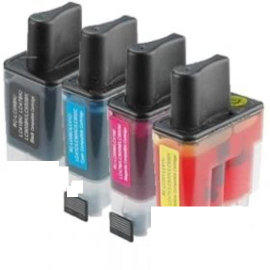mycartouches Pack B/C/M/Y Pack 4 Cartouches Brother LC-900: DCP-310CN, MFC-210C, MFC-5440CN