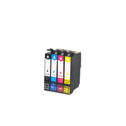mycartouches Pack B/C/M/Y Pack 4 Cartouches Epson T0715 — T0711 Noir T0712 Cyan T0713 Magenta T0714 Jaune — Stylus DX4000, SX415