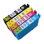 mycartouches Pack B/C/M/Y Pack 4 Cartouches Epson T1285 Noir Cyan Magenta Jaune — Stylus SX125, SX130