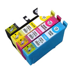mycartouches Pack B/C/M/Y Pack 4 Cartouches Epson T1285 Noir Cyan Magenta Jaune — Stylus SX125, SX130