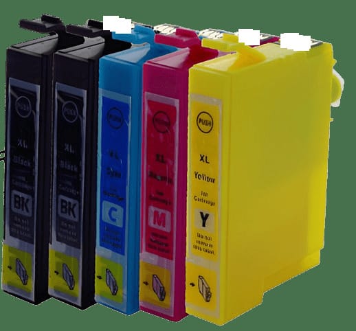 mycartouches Pack B/C/M/Y Pack 4 Cartouches Epson T1295: WorkForce WF-3520DWF, SX525WD