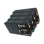 My Cartouches Jet d'encre Pack 4 Cartouches Epson T702 XL: WP-4015, WP-4095, WP-4535