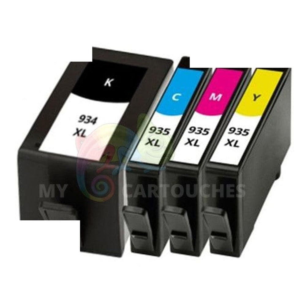mycartouches ads Pack B/C/M/Y Pack 4 Cartouches HP 934/935 XL: OfficeJet Pro 6230, 6830